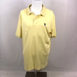 U.s. polo assn yellow polo